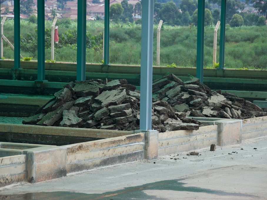 Biosolids drying with GEM Mesh Belt Dryer