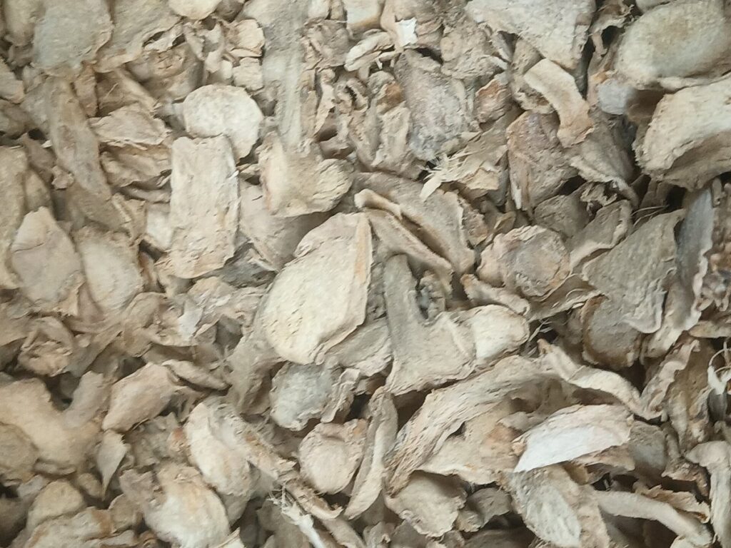 Ginger drying with GEM Band Dryer